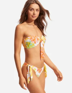 Seafolly Palm Springs Tie Side Bikini Pant - Limelight Online
