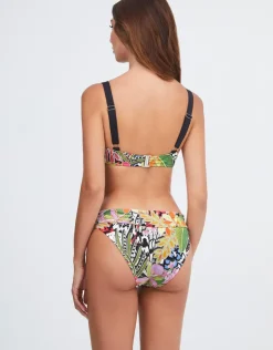 Nuria Ferrer Palm Underwired Balcony Bikini Top - Multi Outlet