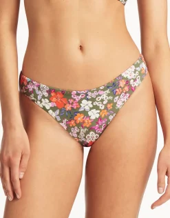Sea Level Parkland Regular Cheeky Bikini Pant - Khaki New