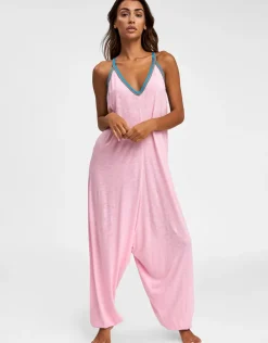 Pitusa Pima Jumpsuit - Light Pink Online