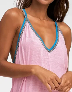 Pitusa Pima Jumpsuit - Light Pink Online