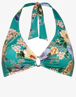 Lidea Pineapple Sea Halter Bikini Top - Tropical Breeze Fashion