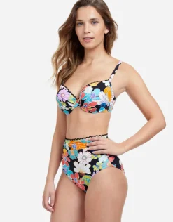 Gottex Profile Rising Sun D Cup Bikini Top - Black Online