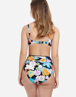 Gottex Profile Rising Sun D Cup Bikini Top - Black Online