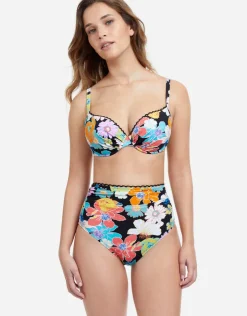 Gottex Profile Rising Sun High Waist Bikini Pant - Black Online
