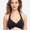 Gottex Profile Tutti Frutti Halter Bikini Top - Black Sale