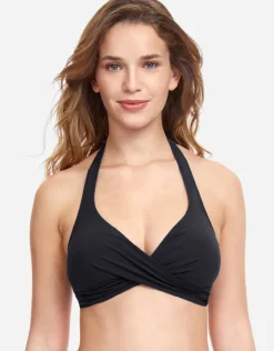 Gottex Profile Tutti Frutti Halter Bikini Top - Black Sale