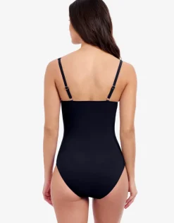 Gottex Profile Tutti Frutti Sweetheart Twist Swimsuit - Black Outlet