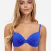Gottex Profile Under My Skin Underwired D Cup Bikini Top - Royal Blue Discount