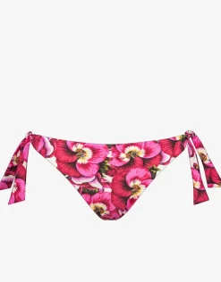Maryan Mehlhorn Revelation Tie Side Bikini Pant - Pansy Pink Sale