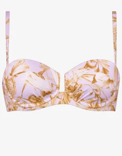 Maryan Mehlhorn Reverie Underwired Bandeau Bikini Top - Dreamy Pastels Outlet