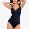 Miraclesuit Rock Solid Revele Swimsuit - Black Outlet