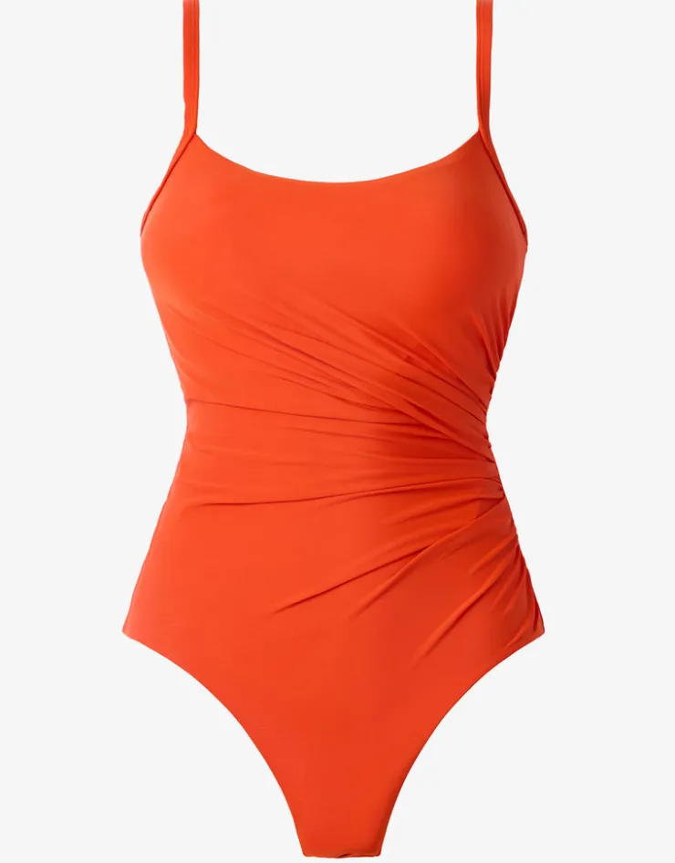 Miraclesuit Rock Solid Starr Swimsuit - Arancio New