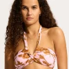 Seafolly Rococo Halter Bandeau Bikini Top - Blossom Sale