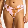 Seafolly Rococo Twist Band Mini Hipster Bikini Pant - Blossom Best