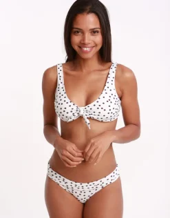 Heidi Klein Santa Margherita Ligure Fold Over Bikini Bottom - Print Outlet