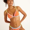 Banana Moon Santacolor Taneo Fabia Bikini Set - Coral Outlet