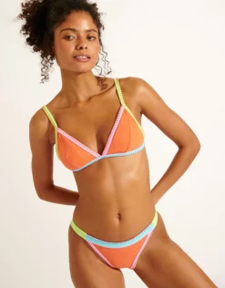 Banana Moon Santacolor Taneo Fabia Bikini Set - Coral Outlet