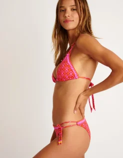 Banana Moon Sausalito Bluco Triangle Bikini Top - Pink Online