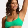Seafolly Sea Dive Bralette Bikini Top - Jade Best