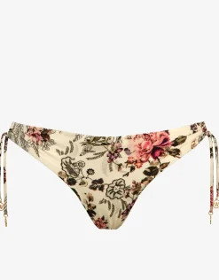 Watercult Secret Garden Looped Side Bikini Pant - Sunfaded Florals Discount