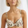 Watercult Secret Garden Underwired Bikini Top - Sunfaded Florals New