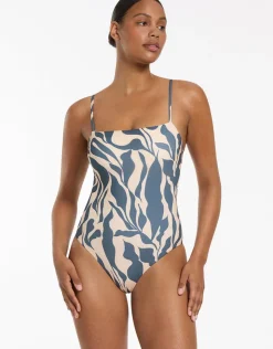 Jets Sereno Minimal Tank Swimsuit - Steel Blue Fashion