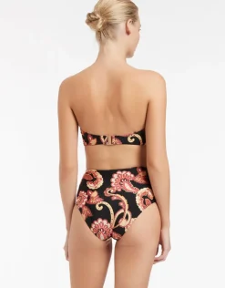Jets Silk Road High Waist Bikini Pant - Black Best
