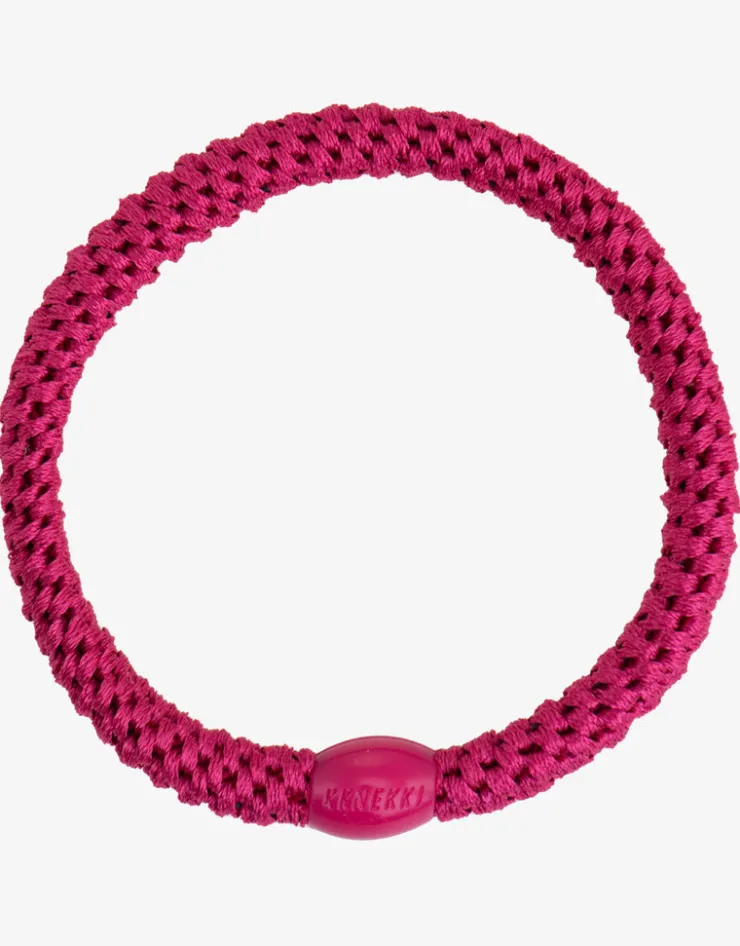 Kknekki Slim Hair Tie - Cerise Pink Fashion