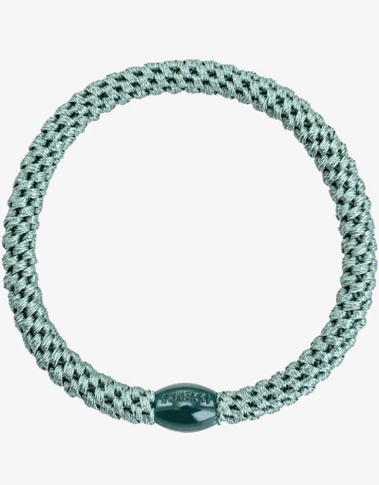 Kknekki Slim Hair Tie - Faded Green Discount