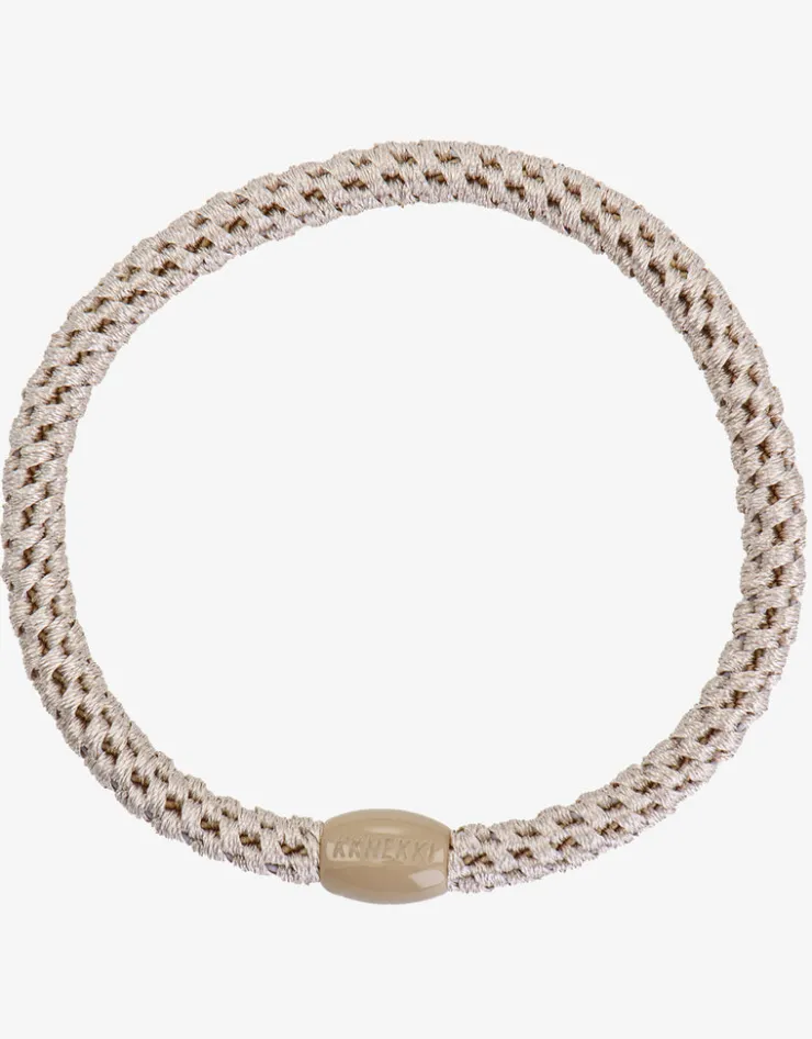 Kknekki Slim Hair Tie - Hint of Pink Fashion
