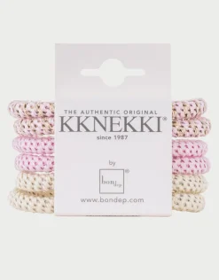 Kknekki Slim Hair Tie Bundle - Pale Pastel Pinks Online