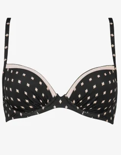 Watercult Soul Spots Underwired Bikini Top - Black Sale