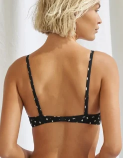 Watercult Soul Spots Underwired Bikini Top - Black Sale