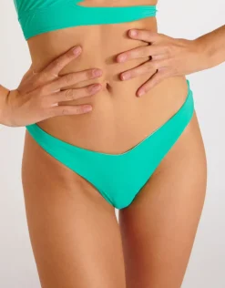 Banana Moon Spring Kaya Bikini Pant - Green Clearance