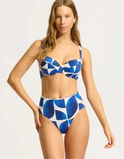 Seafolly Sunray DD Underwired Bikini Top - Ultramarine Online
