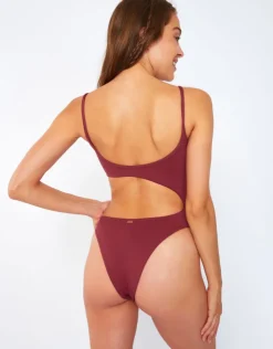 Banana Moon Terrasun Fentana Swimsuit - Dark Rose New