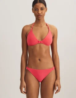 Polo Ralph Lauren Terry Logo Trim Devin Hipster Bikini Pant - Coral Sale