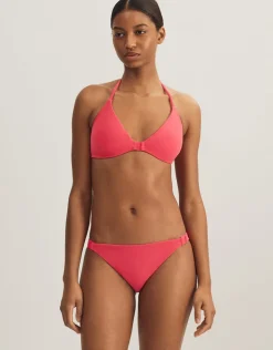 Polo Ralph Lauren Terry Logo Trim Devin Hipster Bikini Pant - Coral Sale