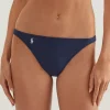 Polo Ralph Lauren Terry Side Tab Devin Hipster Bikini Pant - Navy Blue Best