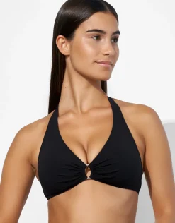 Lidea The Core Halter Bikini Top - Black Best
