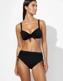 Lidea The Core High Waist Adjustable Bikini Pant - Black Sale