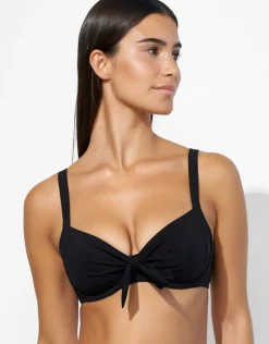 Lidea The Core High Waist Adjustable Bikini Pant - Black Sale