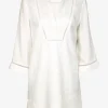 Maryan Mehlhorn The White Collection Tunic - Natural White Clearance
