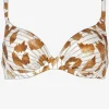 Maryan Mehlhorn Traces Underwired Bikini Top - White Caramel Fashion