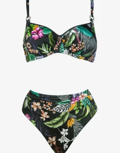 Charmline Tropic Daynight Underwired Bikini Set - Multi Best