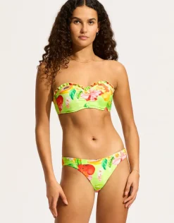 Seafolly Tropique Hipster Bikini Pant - Aloe Gel Clearance