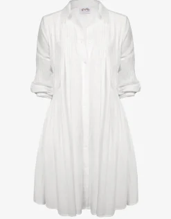 Maryan Mehlhorn Tunic Beach Dress - Off White Fashion