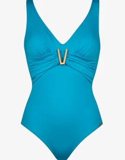 Charmline Uni Swimsuit - Aqua Hot