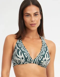 Nuria Ferrer Valeria Plunge Bikini Top Clearance